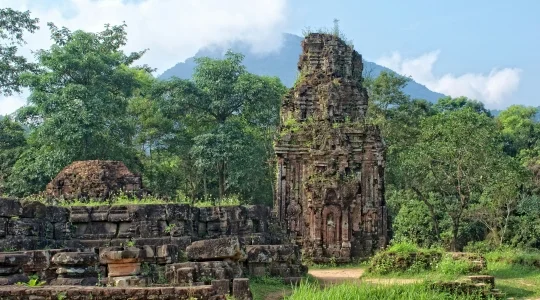 【ダナン発着】世界遺産ミーソン遺跡＋夜のホイアン散策